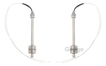 2pcs 150mm Acero Inoxidable Flotador Interruptor Nivel Agua 1