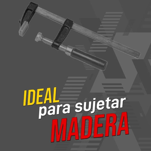 Prensa Sargento 50 X 150 Tipo F Carpinteria X4 Unidades 1