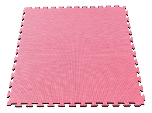 Piso Goma Eva Encastrable Reversible Negro 100 X 100 Randers 0