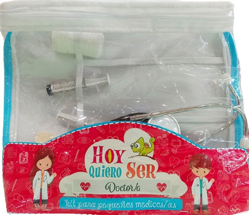Kit Medico Doctor/a Hoy Quiero Ser Juego Infantil 3-5 Años 0