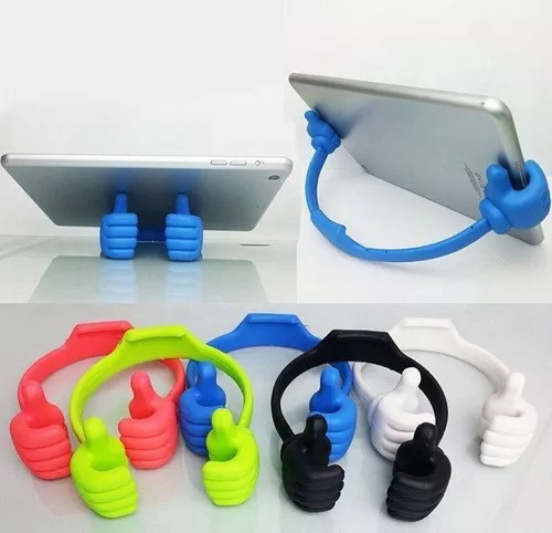 Soporte Universal Celular Manitos Flexible Colores X100 1
