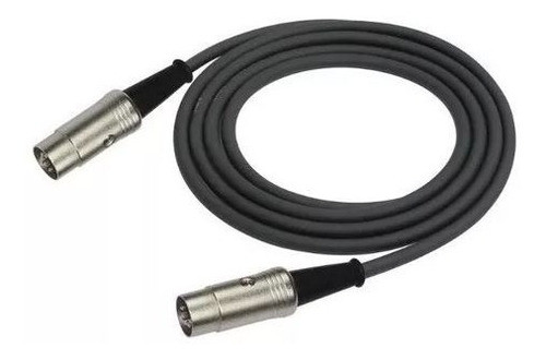 Cable Midi 3 Metros Teclado Controlador Sintetizador 0