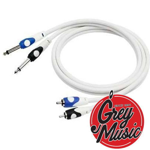 Cable Kirlin Lga-404-10ft 2 Rca - 2  1/4 PLG Mon 24awg 0