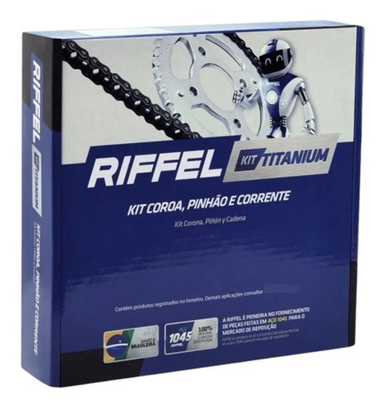 Kit De Transmision Completo Riffel Suzuki En Gn 125 Rpm925 0