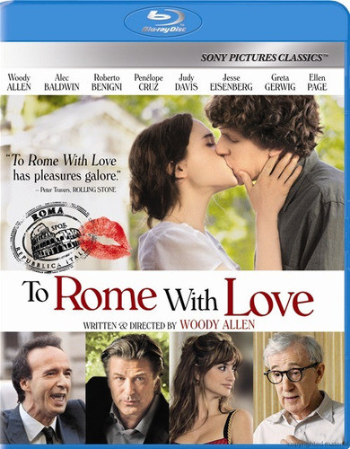 Blu-ray To Rome With Love / A Roma Con Amor / Woody Allen 0