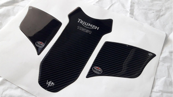 Triumph 800  Protector De Tanque Resinado 0