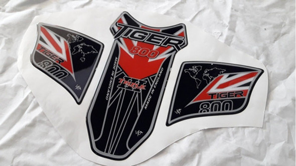 Triumph 800  Protector De Tanque Resinado 1