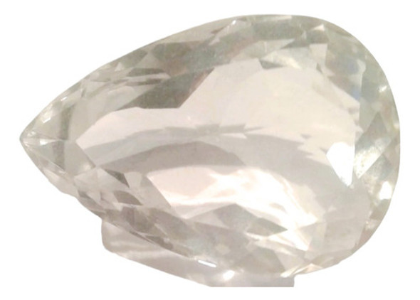 Mineral Gran Cristal De Roca Facetado Cuarzo Hialino Gema Aa 0