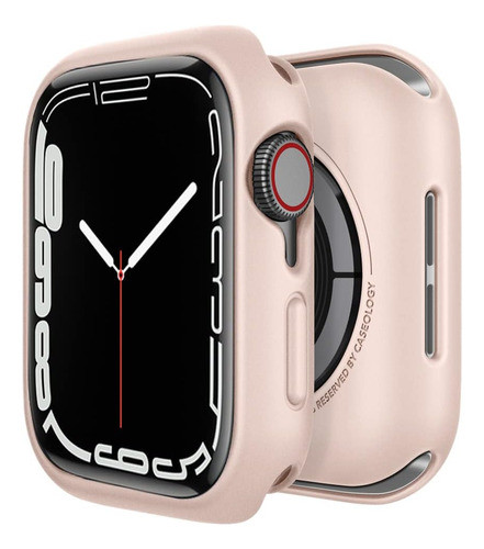 Caseology Nero Diseñado Apple Watch Case 44 Mm Serie 6 Se 5 0