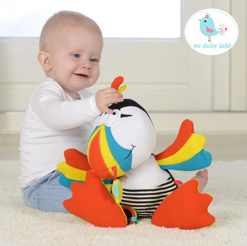 Peluche Didactico El Ave Frailecillo Dolce Toys 95114 1