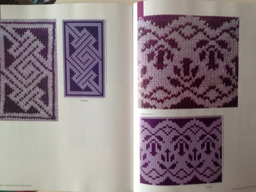 Revista Parati Guia De Puntos Dos Agujas Esp. Jacquard 1