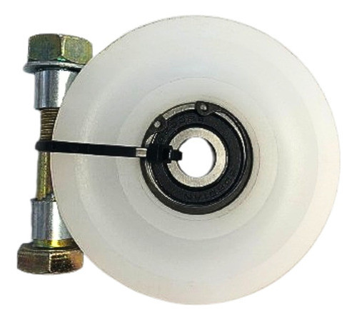 Rueda Porton Nylon Polipropileno 90 Mm Canal U C/ruleman 0