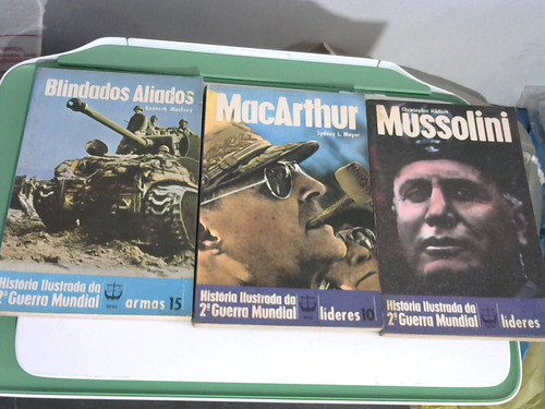 Lote 3 Volumes História Ilustrada Da 2ª Guerra Mundial Renes 0