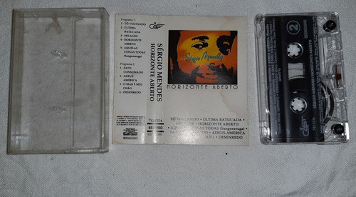 Sérgio Mendes Horizonte Aberto Fita K7 0