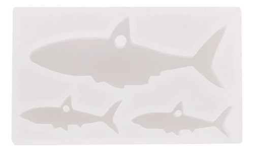 Molde De Fundição De Tubarão De Silicone Para Artesanato Em 0