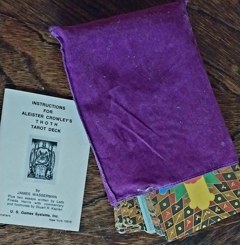 Tarot Aleister Crowley, Cartas Completas Y Libro S. Weiser 0