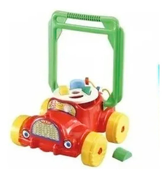 New Plast Paseador Auto Caminador Arrastre 2 En 1 Cod 20156 1