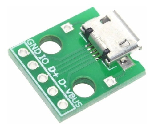 Placa Adaptador Micro Usb Hembra A Dip Pin  Itytarg 1