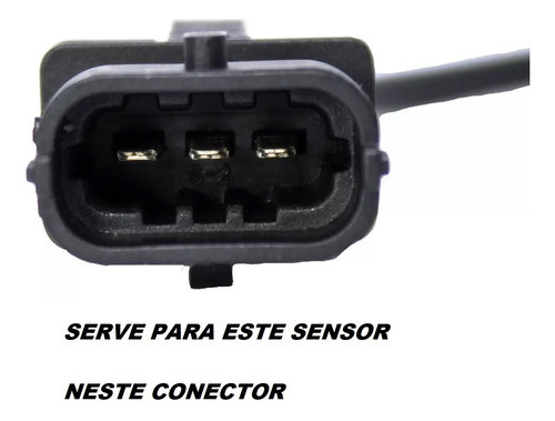 Chicote Conector Plug Sensor Fase Rotação Gm S10 2012 2013 1