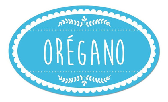Etiquetas Para Imprimir Para Especieros - Óvalos Celestes 0