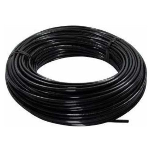 Tubo Tecalon Nylon Preto 6mm Rolo 10 Metros 0