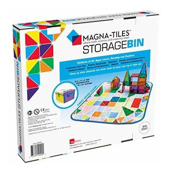 Cubo De Almacenamiento Y Tapete De Juego Interactivo Magna-t 0