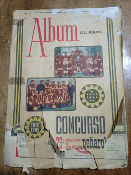 Álbum De Figuritas 75 Aniversario Del Club Atlético Peñarol 0