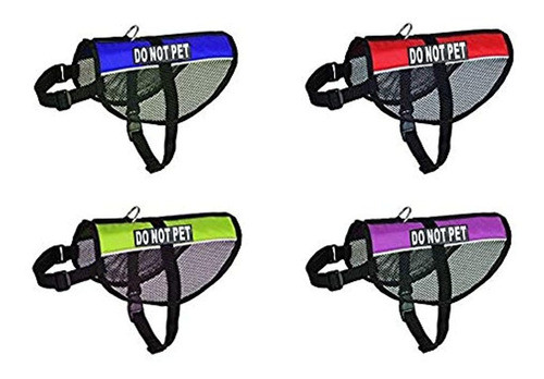 No Permita El Servicio De Mascotas Arnes De Chaleco De Mall 0