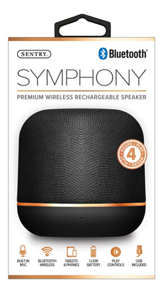 Parlante Sentry Negro Spbt12 - Mosca 1