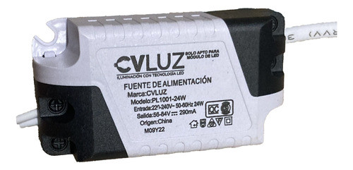 Fuente De Alimentación Led Driver Panel De 24w Led 0