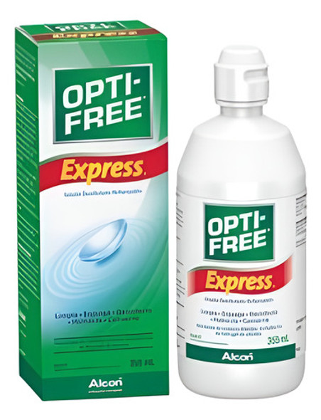Opti Free Express 120 Ml Solución De Limpieza 0