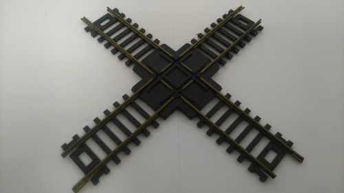 Cruce De Vía A 90 Grados Ho Sin Marca Milouhobbies Z210 0