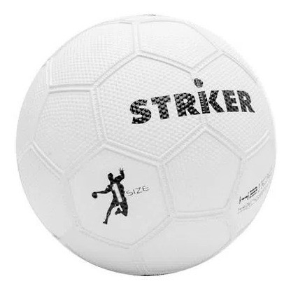 Pelota De Handball Caucho Striker N°2  Blanca, Chd! 0