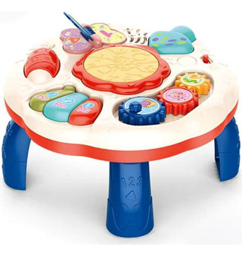 Mesa Didactica Para Bebes Con Luces Y Sonidos Colores P 0