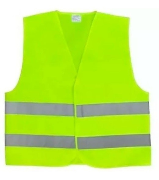 Chaleco Reflectivo Reglamentario Fluo Seguridad - Fas Motos 1