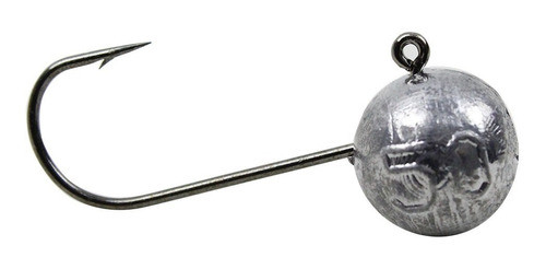 Jig Head Esférico 50g - Chumbadas Oficial (6/0) - 3 Unidades 1