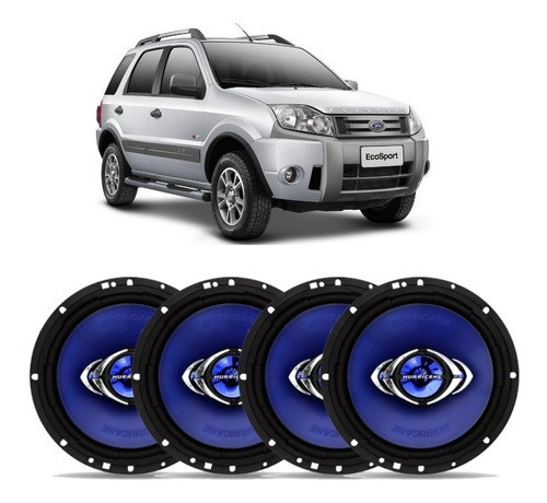 Kit Falante Hurricane Para Portas Ford Ecosport 0