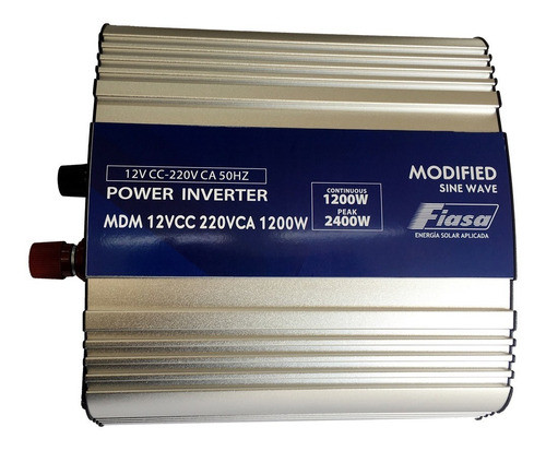 Inversor De Corriente Off Grid Fiasa® 12v 1200w 230244007 1