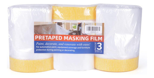Tapebear Película De Enmascaramiento Pregrabada, Cinta Y Cor 0