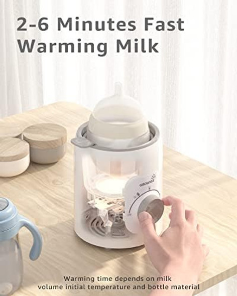 Aquecedor De Mamadeiras, Aquecedor De Leite Rápido Grownsy 6 1