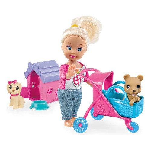 Set Muñeca Abby Y Sus Perritos - Girls Pop P3 0