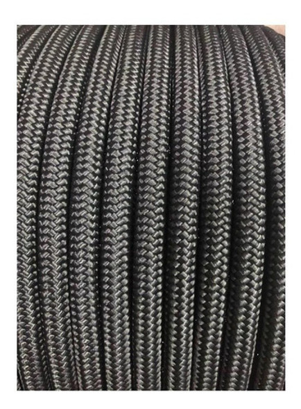 Soga Cuerda 11mm 100 Mts Negra Descensor Silleta Trabajo 0