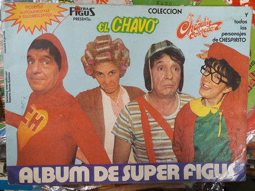 Album De Figuritas De El Chavo-faltan Pegar 3 Fuguritas 0