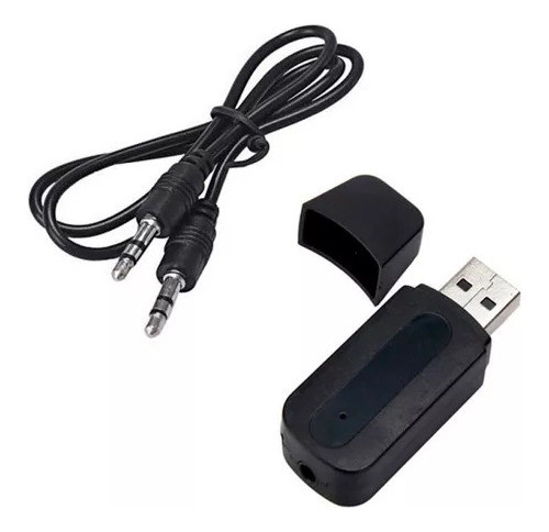 Receptor Audio Bluetooth Auxiliar Musica Parlantes Auto 1