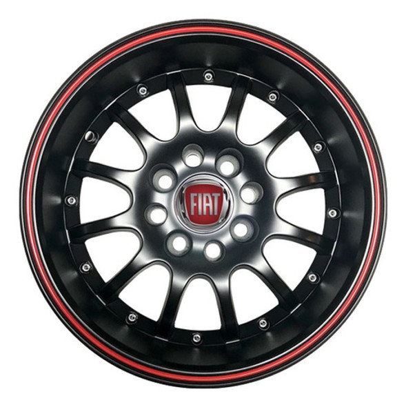 Llantas Aleación 14  4x100 Fiat Plan Recambio Bt14t220fc 0
