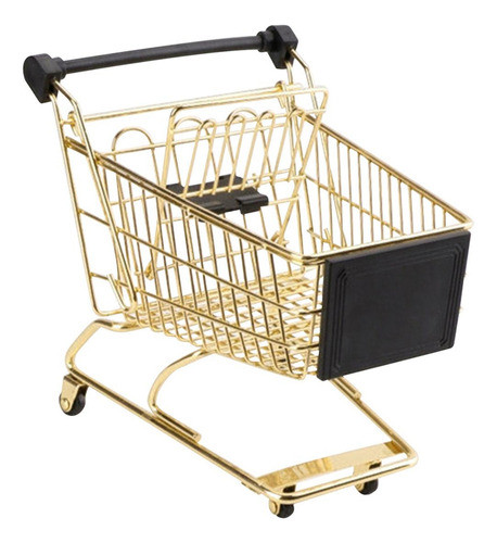 Neet Mini Carrinho De Compras Aprendizagem Dourado 0