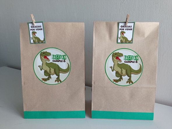 Bolsitas Dinosaurios Sorpresitas Cumpleaños 0