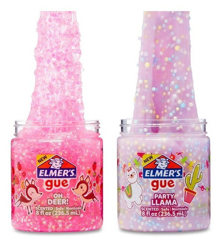 Kit De Slime Elmer's Animal Party 2 Piezas Original 1