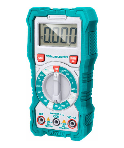 Multimetro Tester Total  600v Linea Industrial - Ynter Indus 0