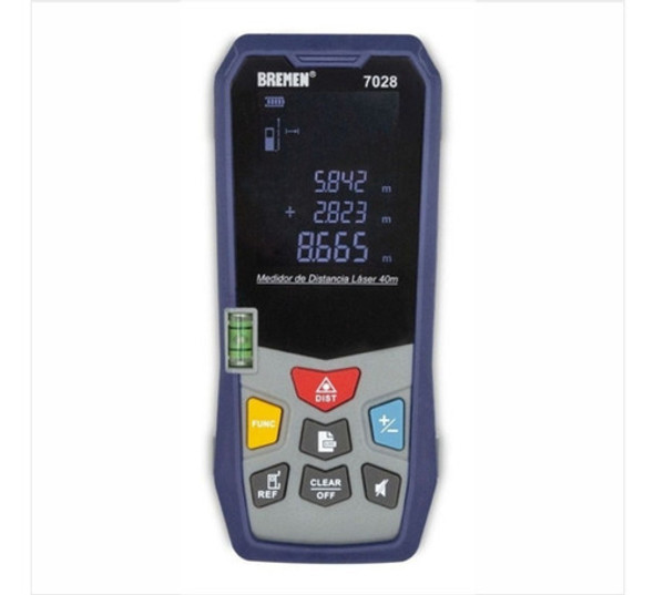 Telemetro Medidor De Distancia Laser Bremen® 7028  40 Metros 0